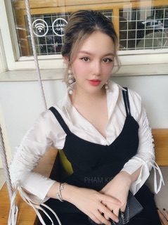 Set yếm+ sơ mi