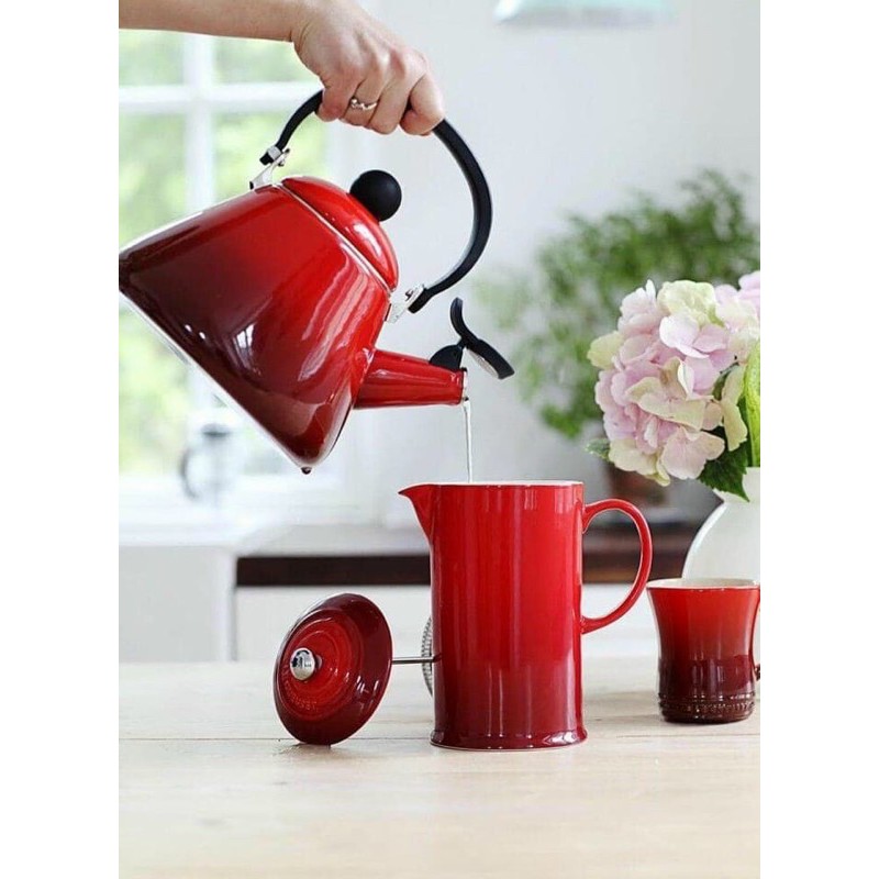 ẤM ĐUN NƯỚC LE CREUSET KONE 1,6L MẦU ĐỎ & MẦU CAM- Hàng chuẩn auth mua tại Đức