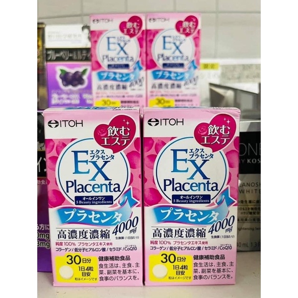 Viên uống nhau thai cừu EX Placenta Itoh 4000mg