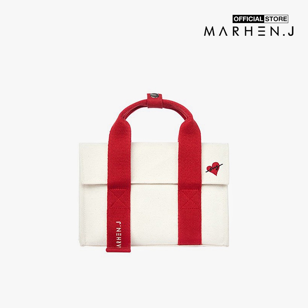 Marhen.J - Túi xách nữ chữ nhật vải bố Roy Nano-MJ20AROYNA-HS