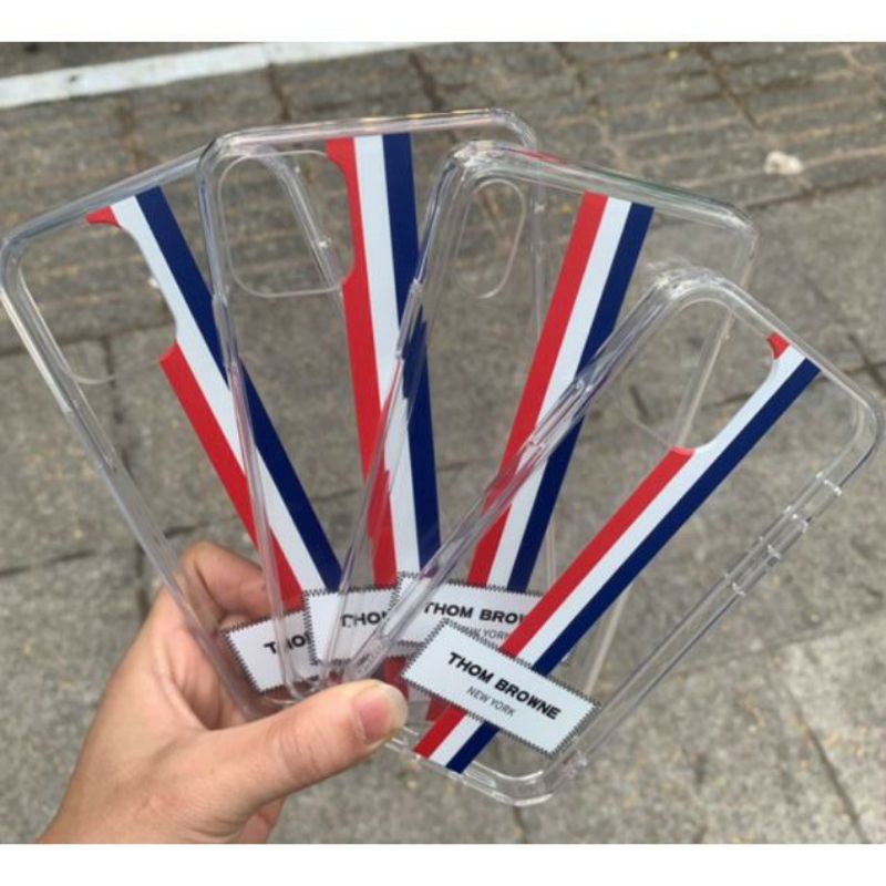 Ốp lưng LikGus New York cho 13 pro max/ 12 Pro/ 12 Pro Max / 11/ 11 Pro/ 11 Pro Max /XS Max/XS /7plusThom Browne cao cấp