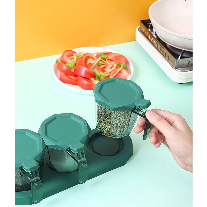 Set 3 Hộp Đựng Gia Vị Tiện Lợi Cho Nhà Bếp - Dumi Shop