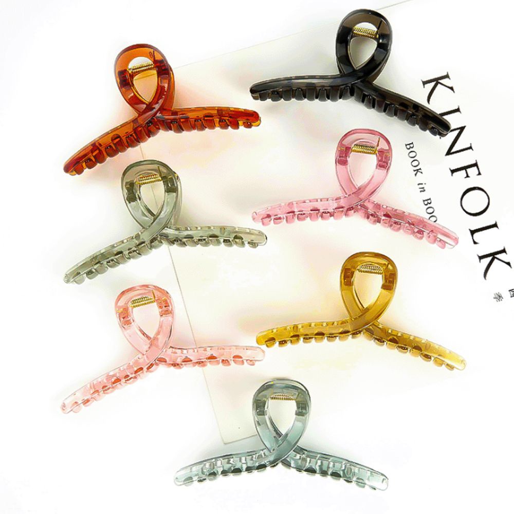 Kẹp tóc thiết kế tinh tế di động chống trượt nhiều màu thời trang tùy chọn cho nữ