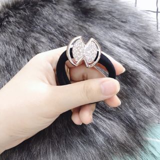 Dây buộc tóc mặt đá lấp lánh to đẹp