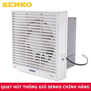 Quạt Hút Thông Gió Senko H150 - âm tường lỗ khoét 20cm hàng chính hảng