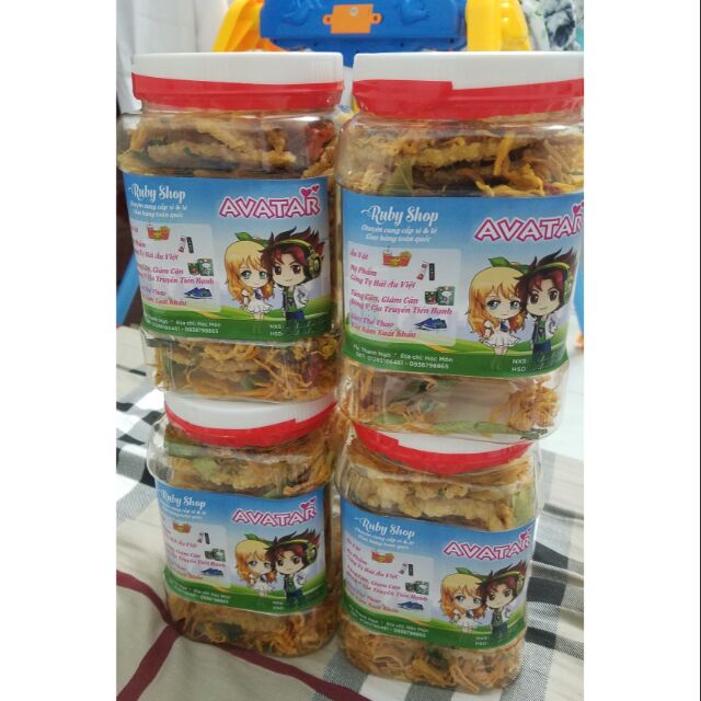 1 Kg Cơm Cháy Lắc Khô Gà
