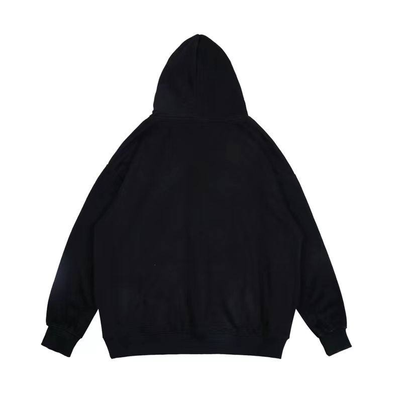 Áo hoodie ZHELIHANGFEI tay dài in chữ kiểu dáng trẻ trung năng động
