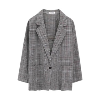 Blazer kẻ sọc style korea