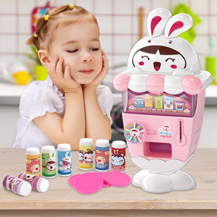 Máy bán hàng tự động MITOLO máy bán nước mini , đồ chơi cho bé gái W03