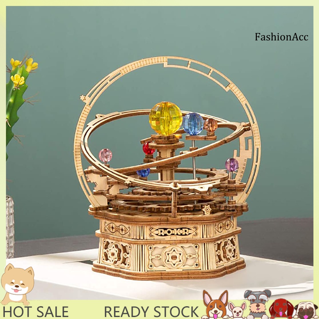 Hộp Nhạc Bằng Gỗ Tự Lắp Ráp Thủ Công Dùng Làm Quà Tặng Sinh Nhật