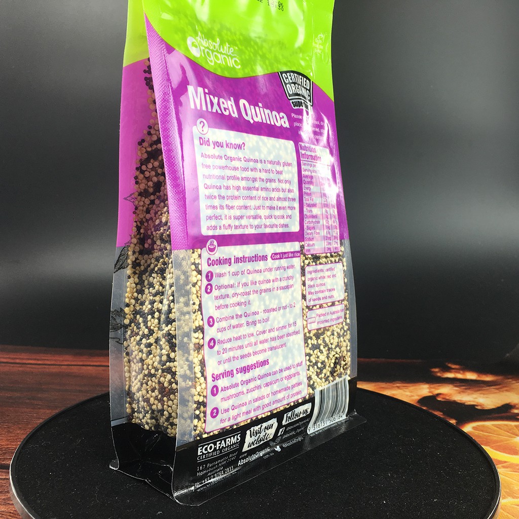 (400G) HẠT DIÊM MẠCH MIXED QUINOA (MIX 3 LOẠI), CUNG CẤP PROTEIN, ĂN DẶM CHO BÉ