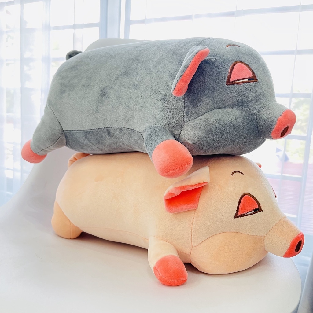 Gối ôm hình Heo Cute M2T BEDDING Kích thước 40cm