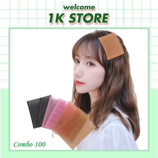 Combo 100 Set 2 Miếng Dán Giữ Tóc Mái Tiện Dụng Xinh Xắn (2 Miếng) [C238]