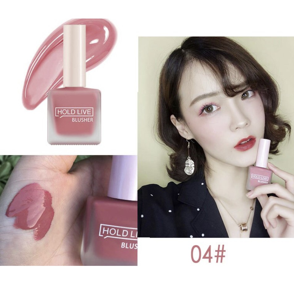 HOLD LIVE - Phấn má dạng lỏng liquid blush juicy hold live blusher