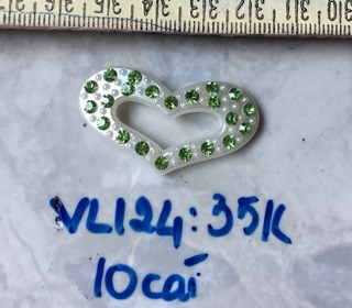 Trái tim giả Ngọc đính đá