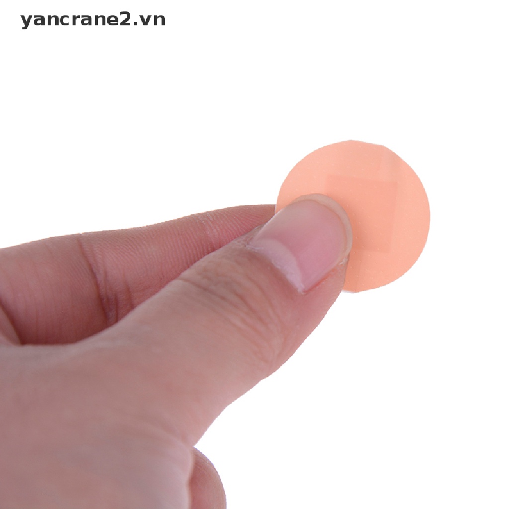 [Hàng mới về] Set 100 miếng băng cá nhân hình tròn mini dùng 1 lần tiện lợi