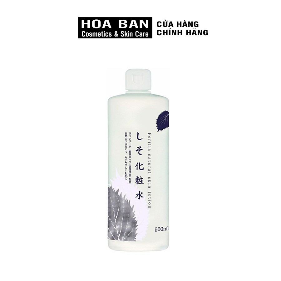 NƯỚC HOA HỒNG LÀM TRẮNG DA, GIẢM MỤN TÍA TÔ DOKUDAMI CHINOSHIO 500ML NHẬT