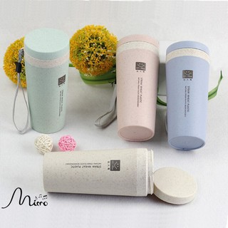 Bình Nước Lúa Mạch Dung Tích 400ml Cao Cấp Thân Thiện Với Môi Trường