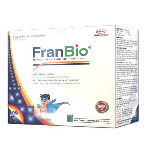 FranBio – Hỗ trợ giảm rối loạn tiêu hoá ,bổ sung men vi sinh có ích cho đường ruột