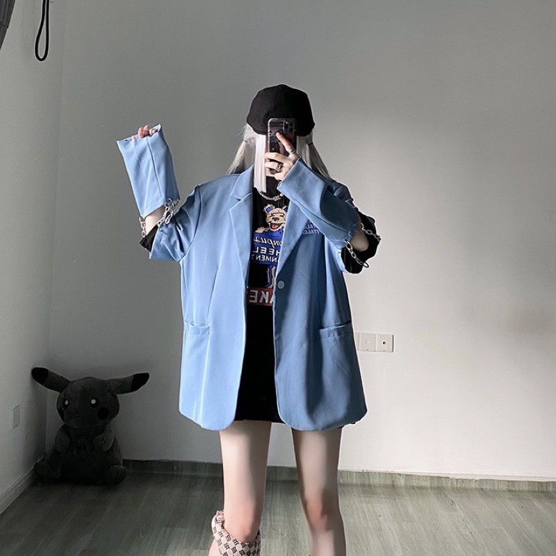 [Mã FAGREAT1505 giảm 8% tối đa 50K đơn 250K] Áo blazer ống tay nối mặc được 2 kiểu | BigBuy360 - bigbuy360.vn