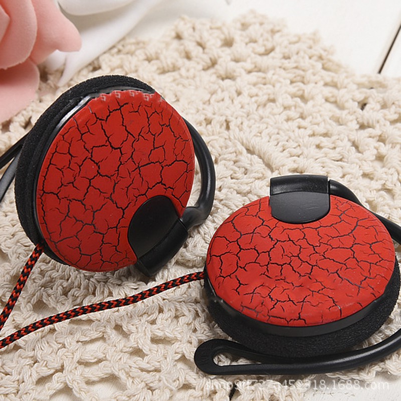 Tai nghe móc tai Âm Bass Dây Dù Mic Nghe Gọi Q150 đỏ