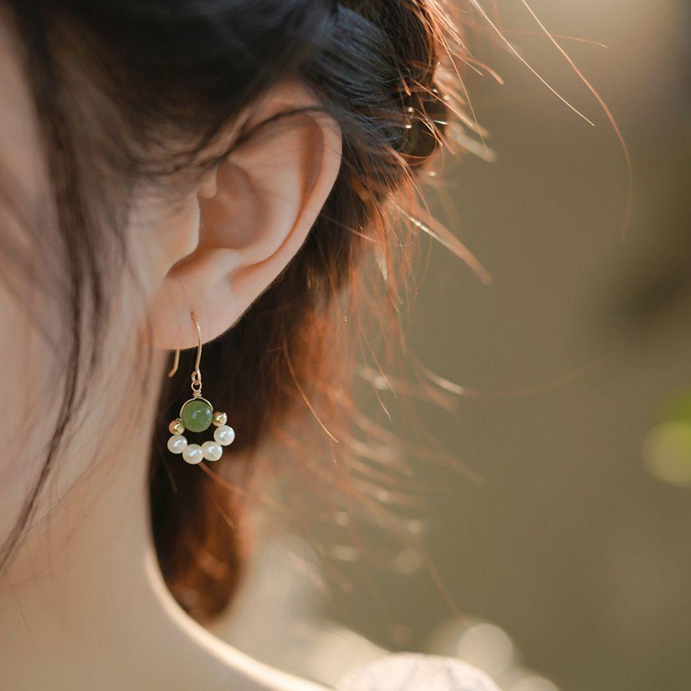 Khuyên Tai VANES1 Phong Cách Retro Thời Trang Cho Nữ