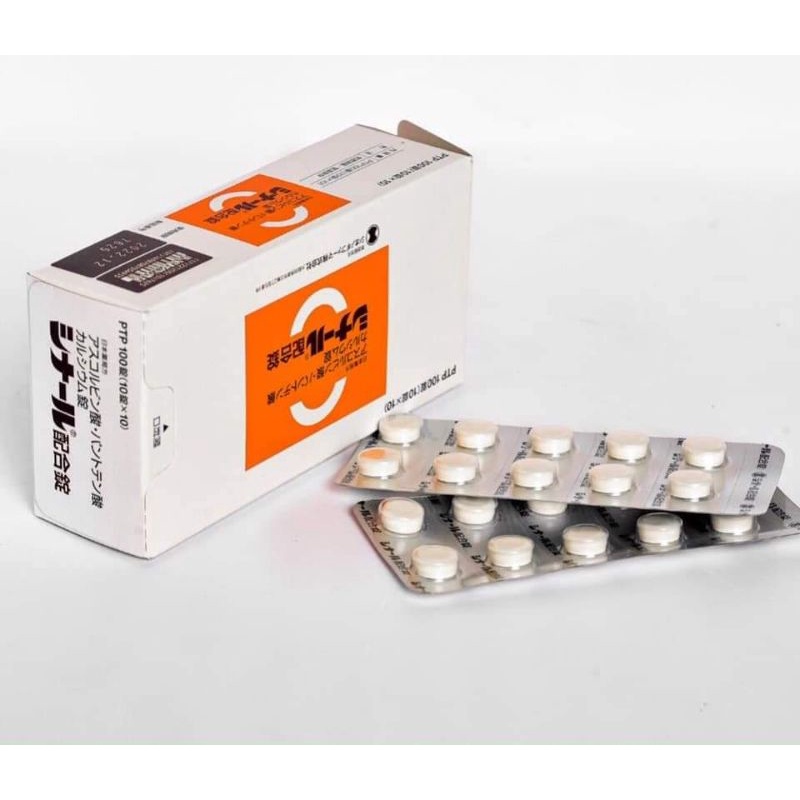 Viên uống Vitamin C TRẮNG DA, MỜ NÁM Cinal C Nhật Bản - Hộp 100 viên