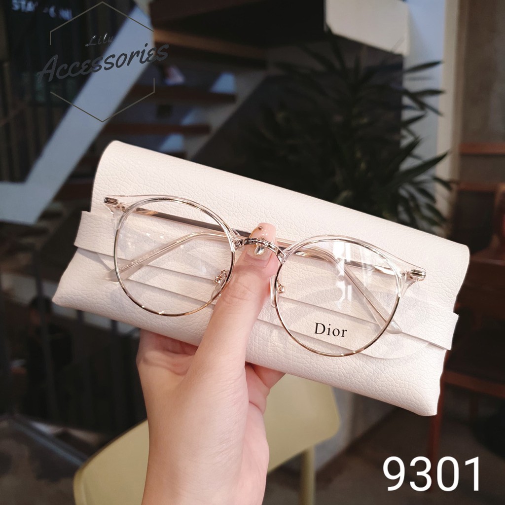 Gọng kính cận thời trang [Cắt kính mắt cận-loạn] Kính gọng tròn 9301 | BigBuy360 - bigbuy360.vn