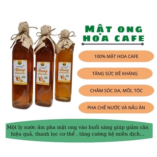 Mật ong nguyên chất hoa cà phê Tây Nguyên chai 500ml