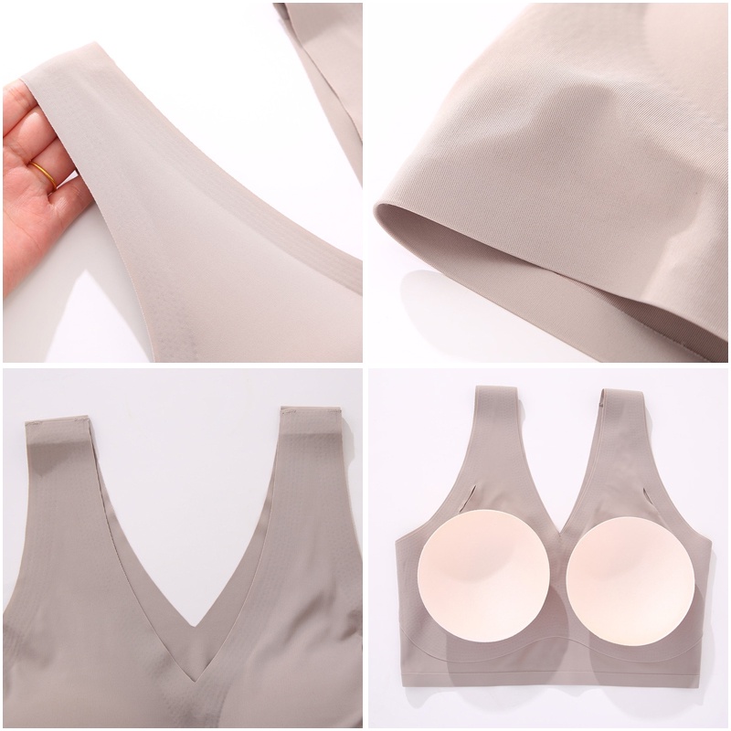 Áo bra su  cổ lưng V sang xịn mịn  - Plus size bra