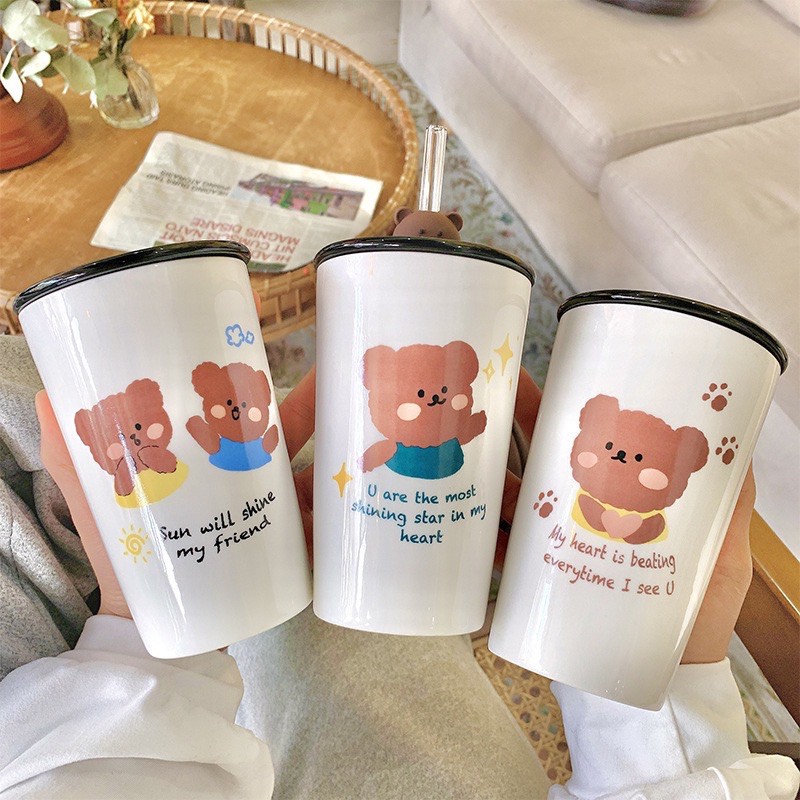ly sứ có ống hút