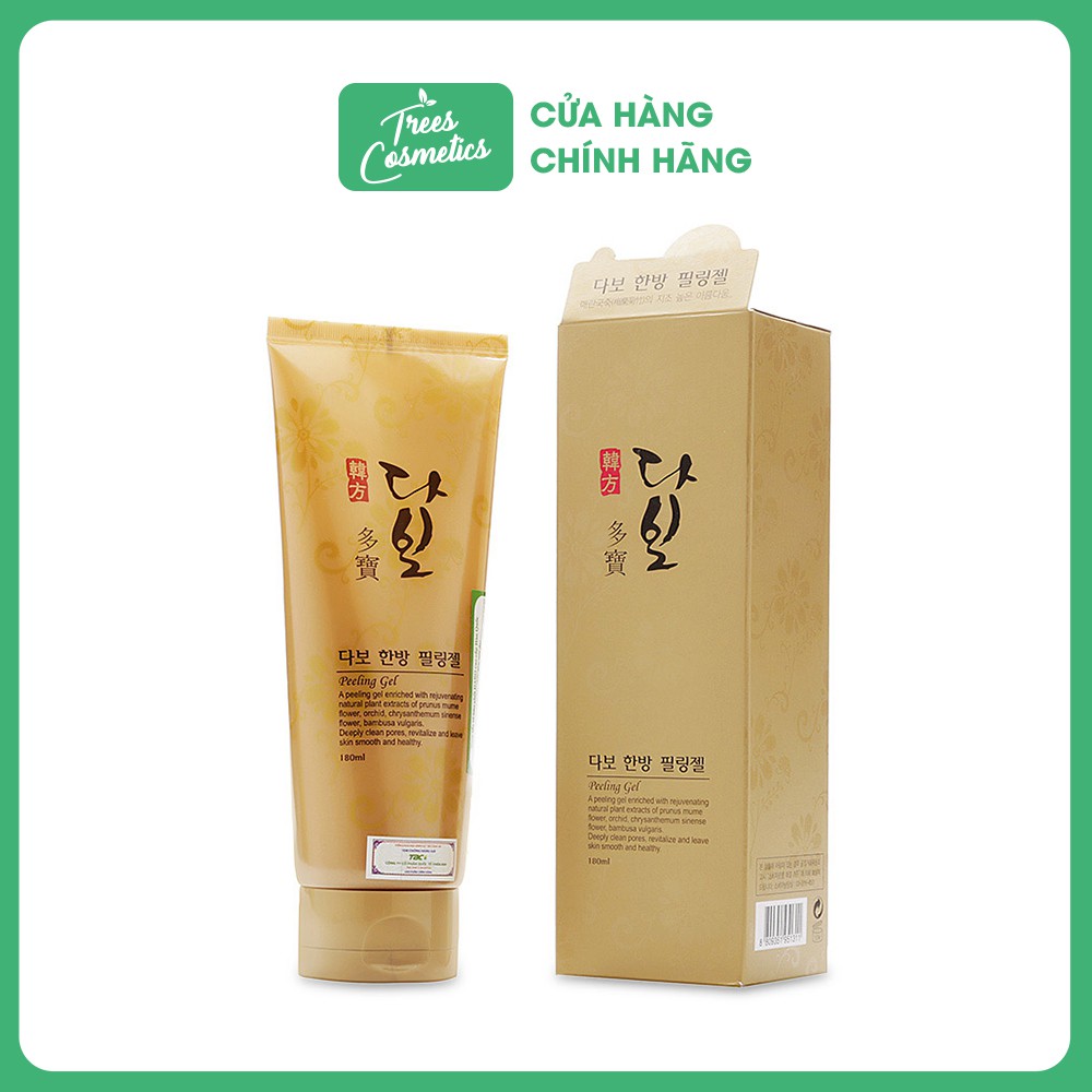 TẨY TẾ BÀO CHẾT LÀM TRẮNG DA DABO HANBANG PEELING GEL 180ML - HÀN QUỐC CHÍNH HÃNG