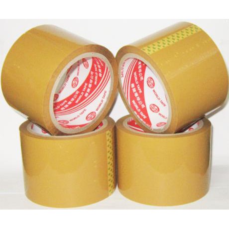 Băng Keo Đục Dán Thùng 6cm-100y 1 cây 5 cuộn....Giá Sĩ độ dính cao...!