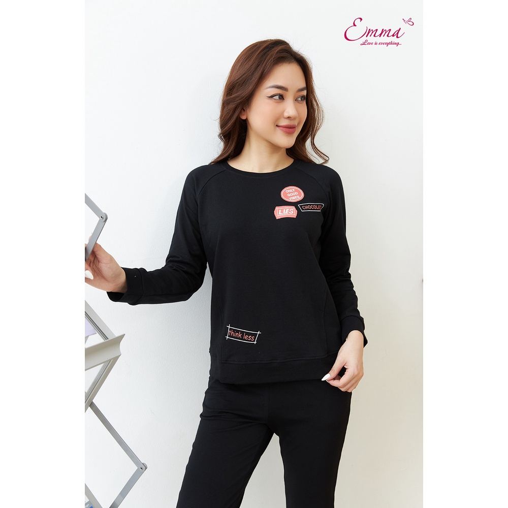 Bộ Đồ Mặc Nhà Da Cá Dáng Thể Thao Emma ETD.21.039.14