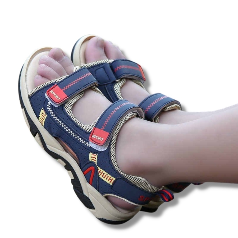 Sandal bé trai [FreeShip]  sandal trẻ em hàng cao cấp dép quai hậu xuất khẩu châu Âu cho bé đi học đi chơi