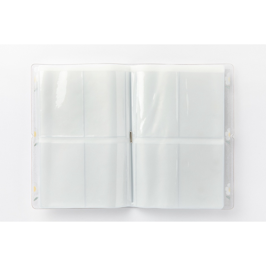 Binder Collect Book ARTBOX Hàn Quốc Đựng Ảnh Polaroid Photocard Nhãn Dán Họa Tiết Hoa Cúc 10 Sleeves