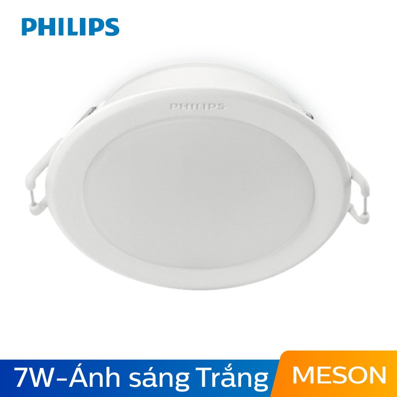 Đèn Downlight âm trần Philips LED Meson 59202 7W 6500K- Ánh sáng trắng