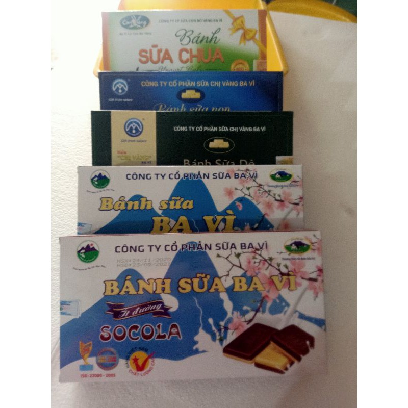 Combo 4 bánh sữa