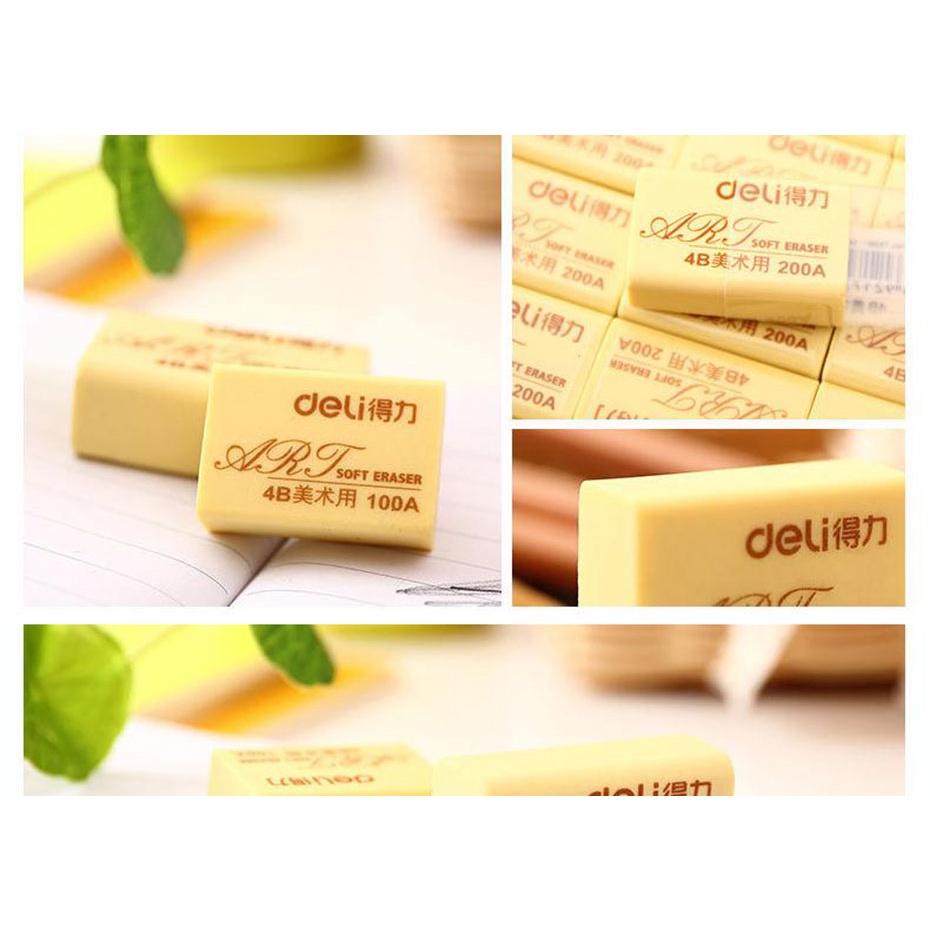 Set 5 Cục Tẩy 4b Mềm Mại Tiện Dụng Cho Các Bé