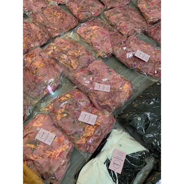 Váy hoa voan dài tay hot hit