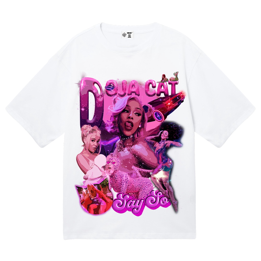 Áo thun ngắn tay oversize DOJA CAT