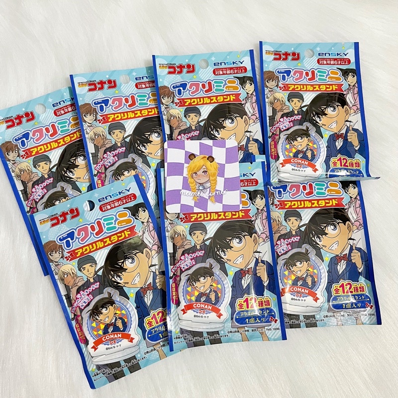 THẺ NHÂN PHẨM MÔ HÌNH MINI CONAN