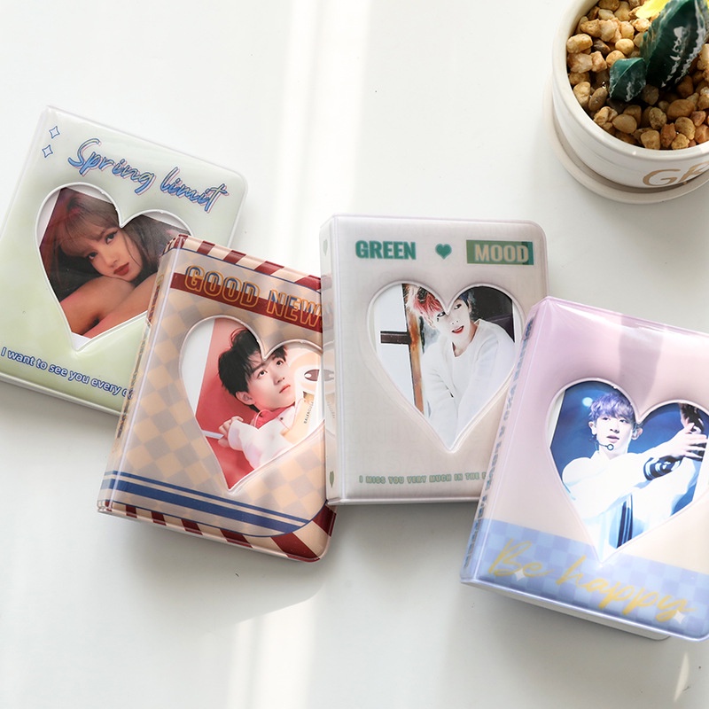 Album đựng ảnh thẻ lomo ID 36 ngăn mini dễ thương cho ảnh từ máy Fuji instax ID
