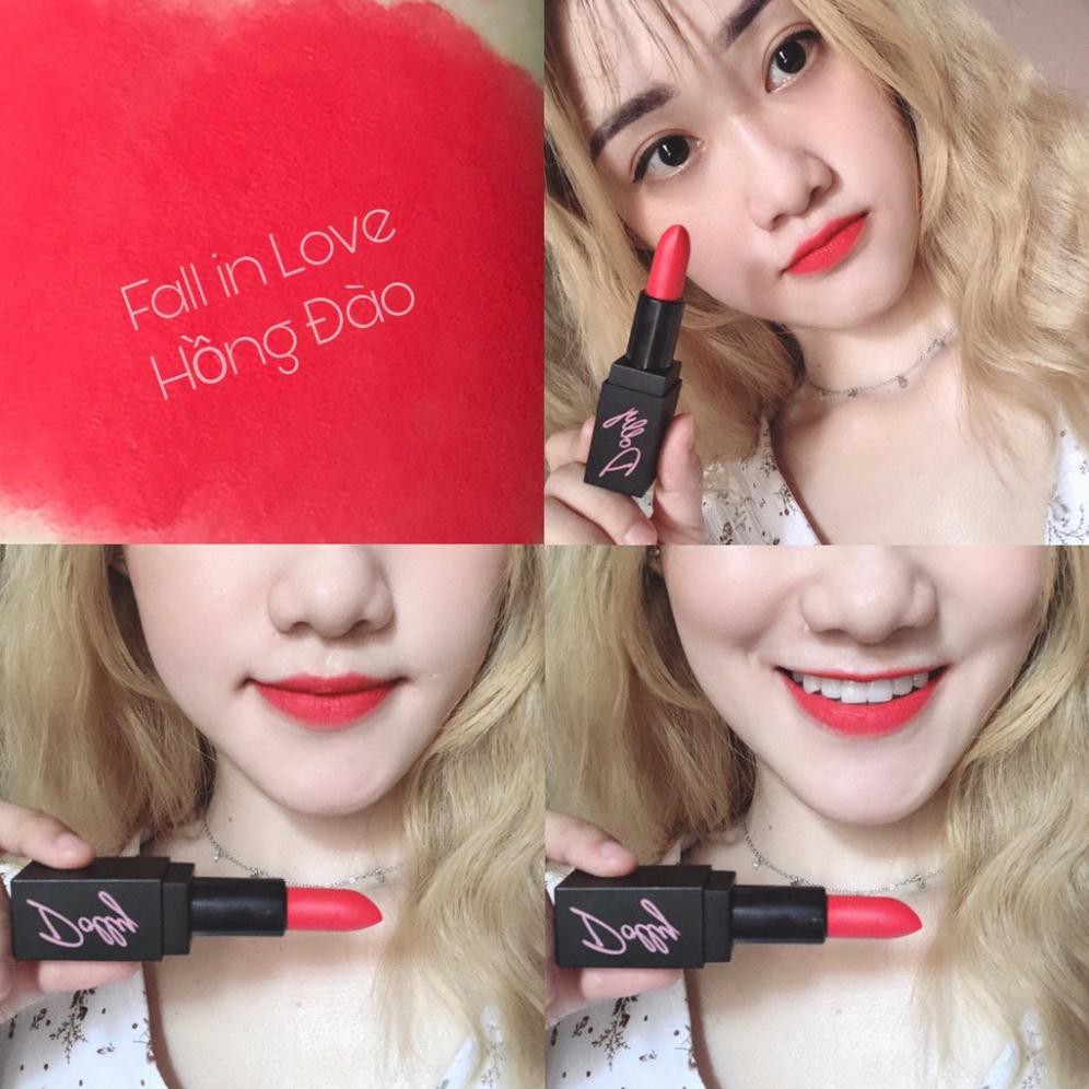 [Hồng Đào ] Son Sáp Phủ Phấn Dolly Không Chì Màu Hồng Đào | BigBuy360 - bigbuy360.vn