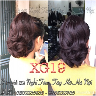 Tóc ngoạm xoăn ngắn