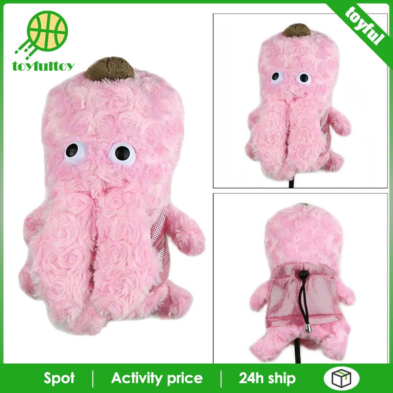 Vỏ Bọc Bảo Vệ Đầu Gậy Đánh Golf Bằng Kaki Hình Động Vật