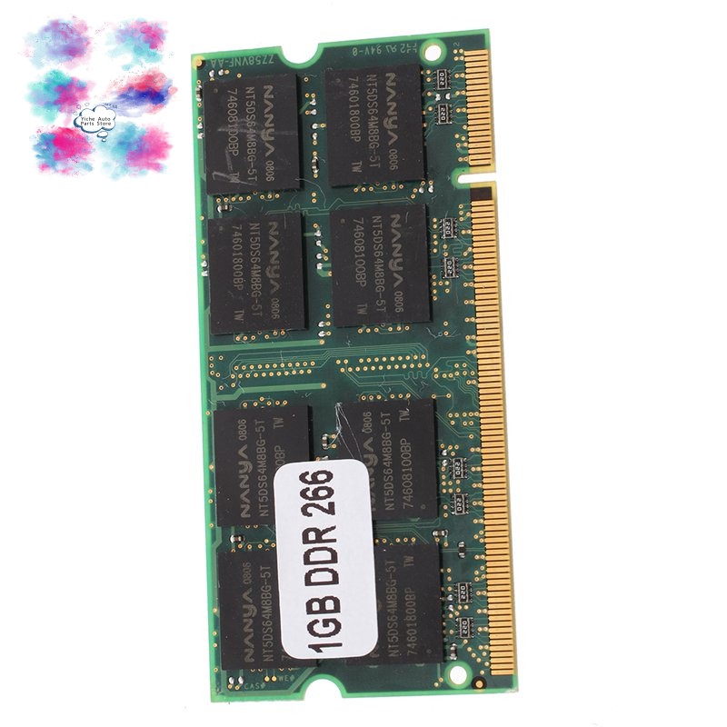 1GB Memory RAM Memory PC2100 DDR CL2.5 DIMM 266MHz 200-pin Notebook Laptop