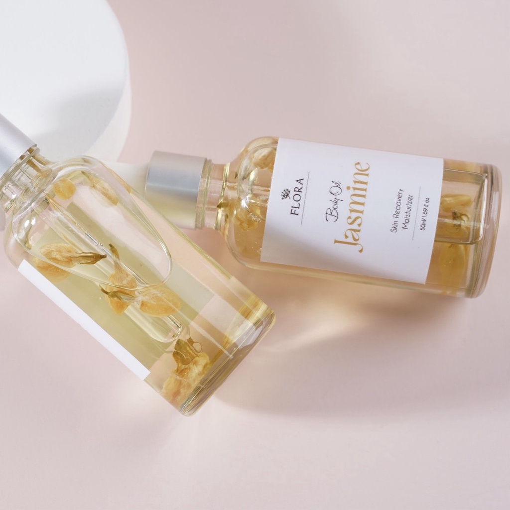 Dầu dưỡng body Flora Toumores thiên nhiên, dầu dưỡng thể ủ thảo mộc giúp da mềm mịn mướt không nhờn rít