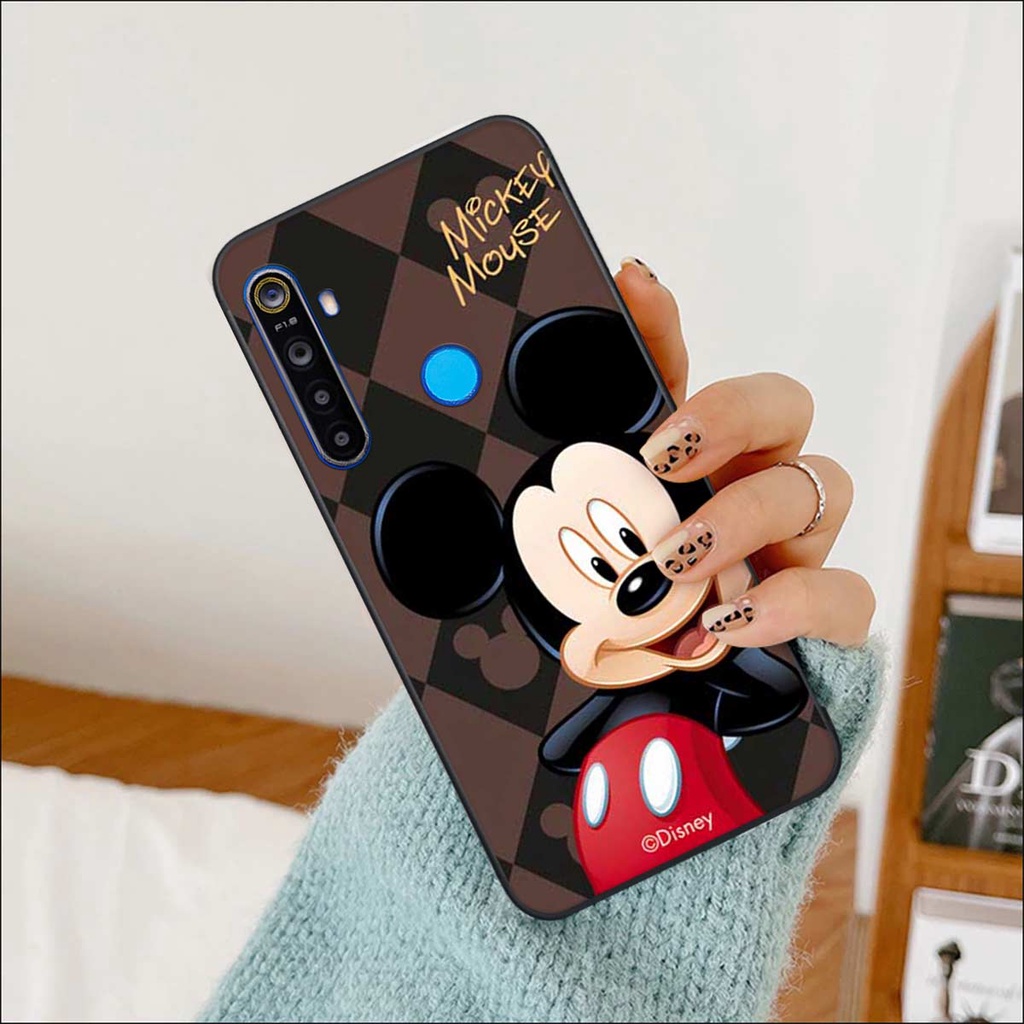 Ốp lưng điện thoại Realme 5 / 5 Pro / C3 hình mic key min nie mouse thời trang, vỏ ốp rẻ đẹp