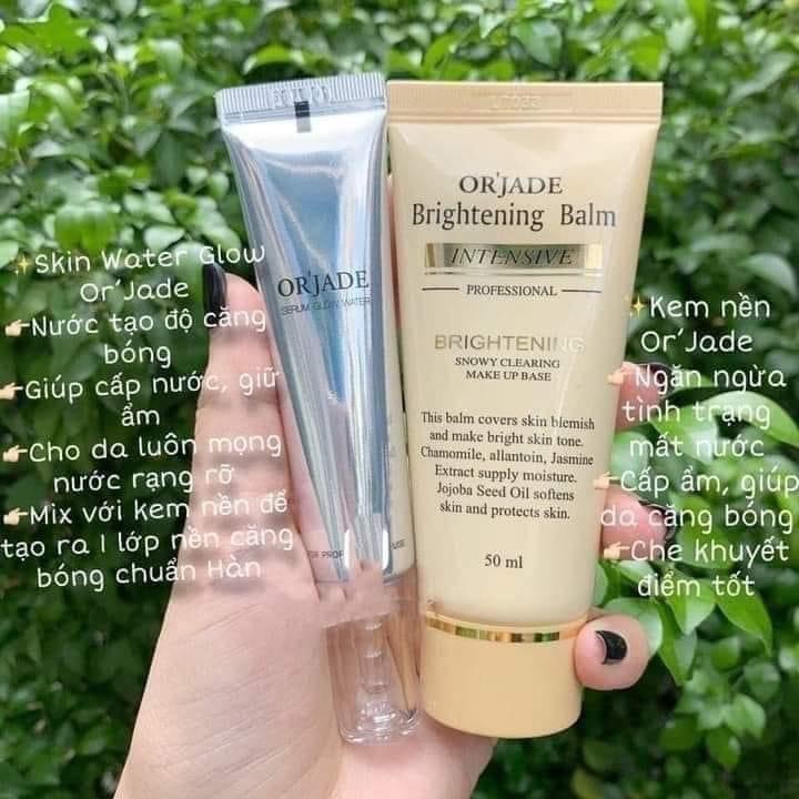 Kem Nền OR'JADE Brightening Balm Chuyên Dụng Dành Cho Da Khô , Thích Hợp Dùng Cho Mùa Đông chính hãng